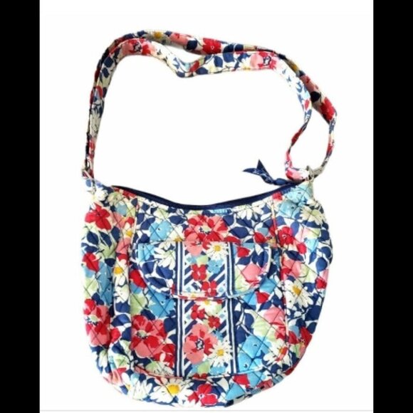 Vera Bradley Saddle Up Purse Bag Summer Cottage Retired 2013 - Picture 1 of 7